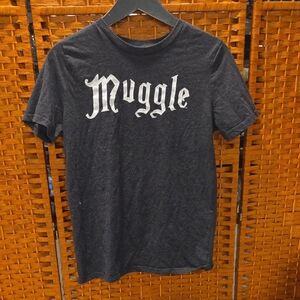 Muggle Black Graphic Tee